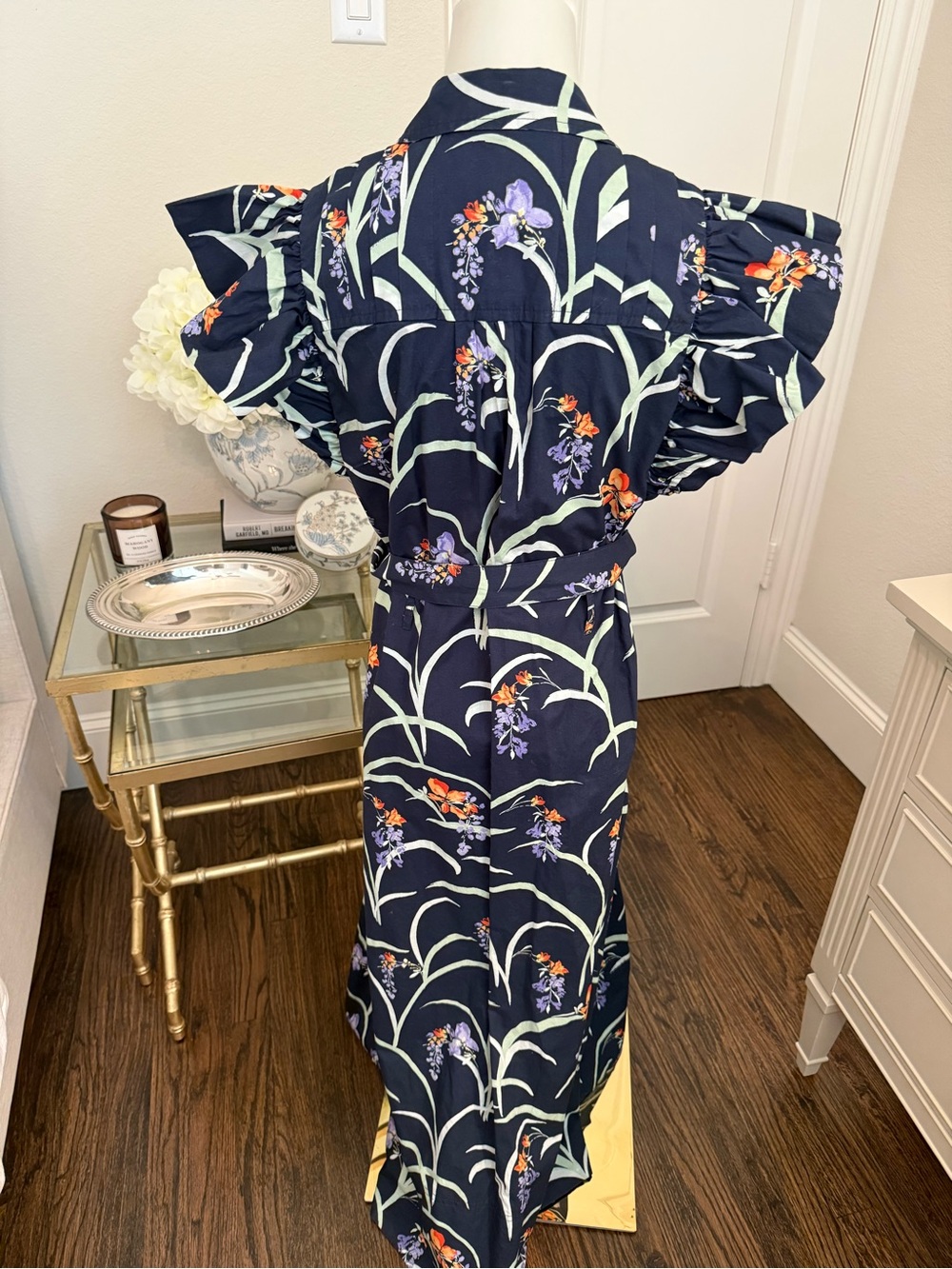Anthropologie Ruffled Floral Shirt Dress
V16 - Picture 6 of 8